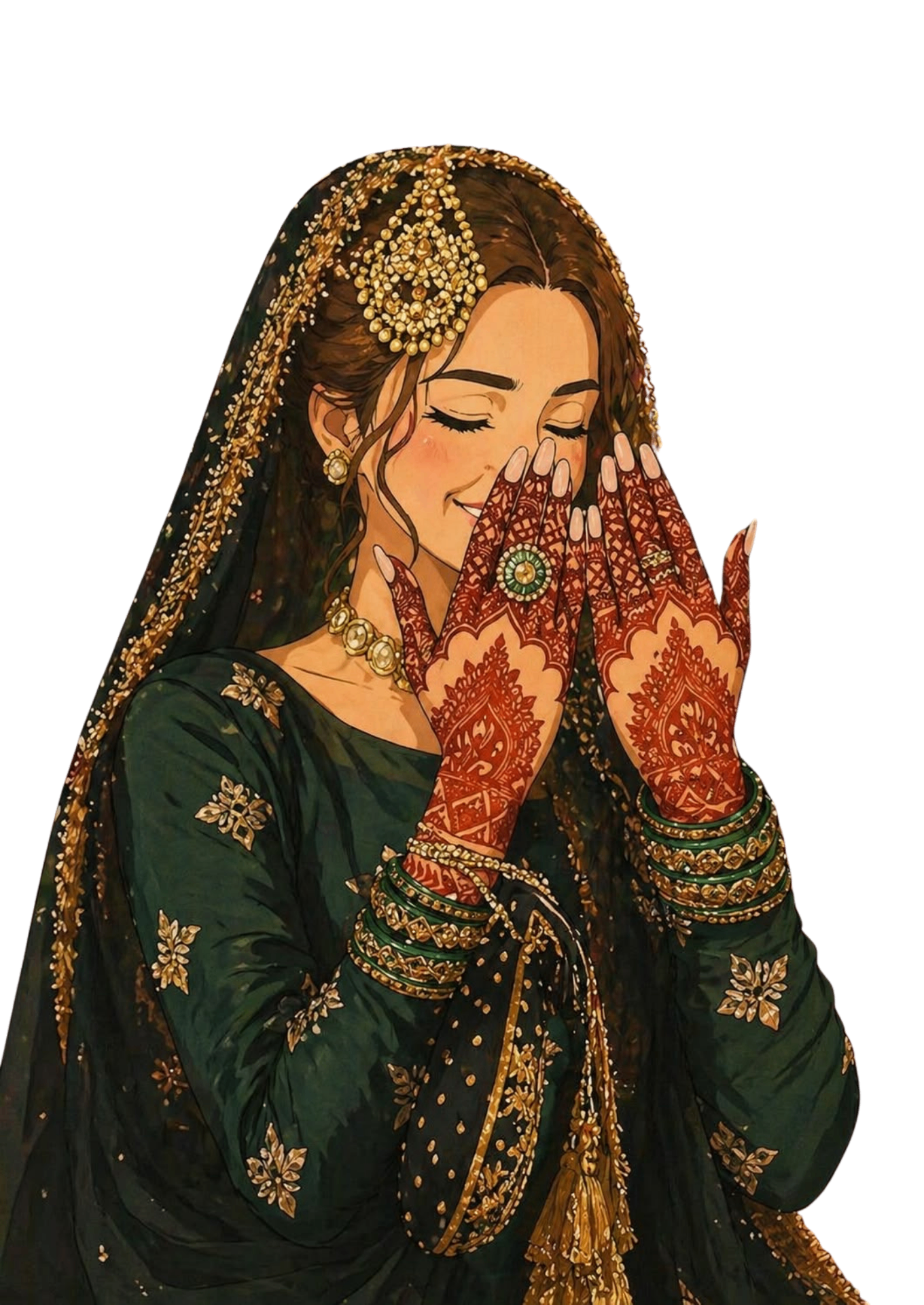 Mehndi illustration